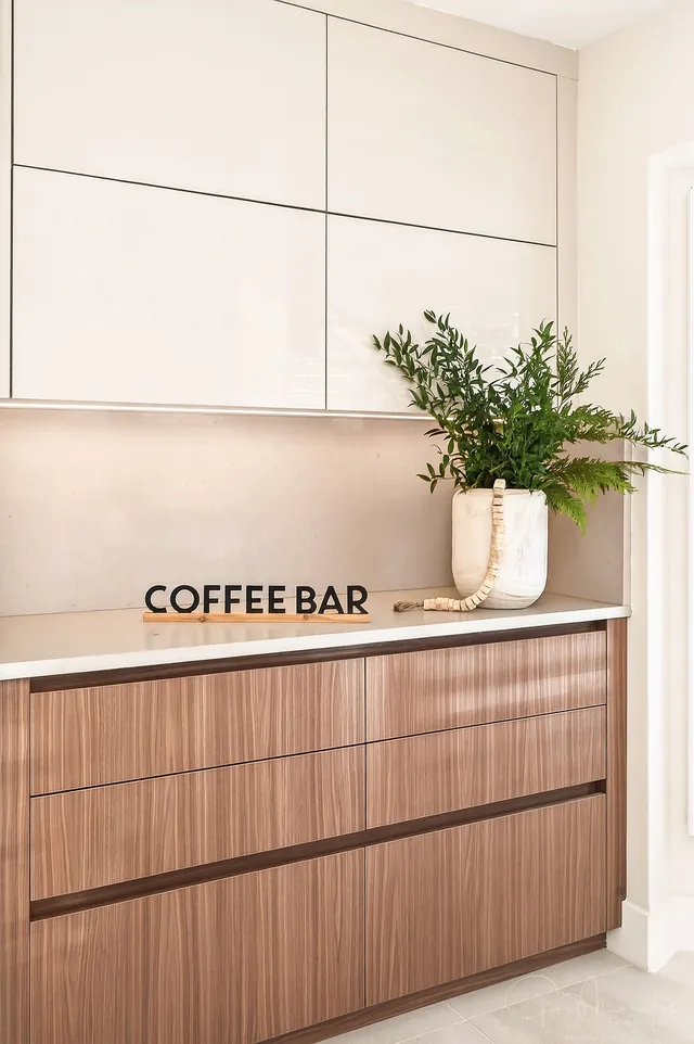 A walnut kitchen, by Twice The Style